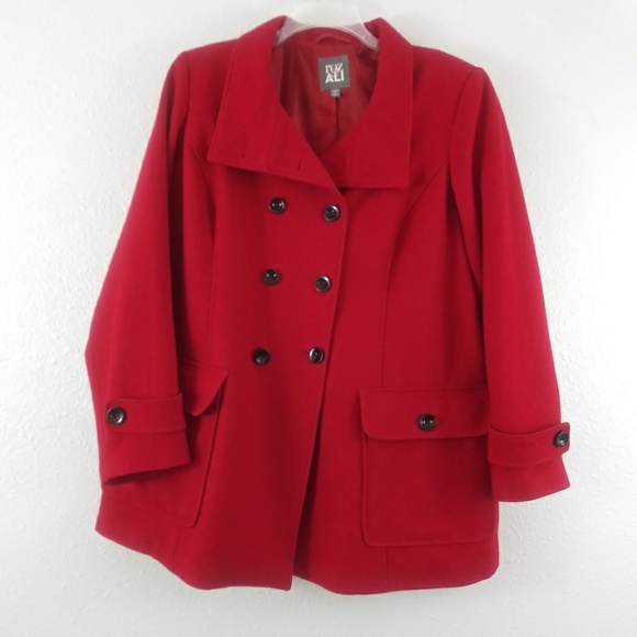 Roz & Ali Jackets & Blazers - Roz & Ali Pea Coat
